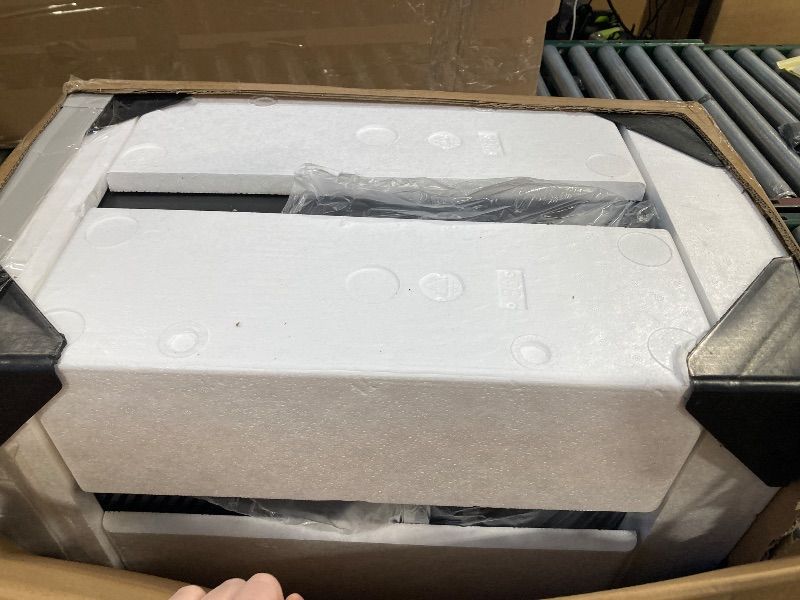 Photo 1 of Quyndor Commercial Ice Maker Machine ??????/??? and ????? Storage Bin, Undercounter Ice Makers and ?? Ice Trays, Icemaker Machine Double Water Inlet with Water Line, Ice Scoop