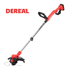 Photo 1 of Cordless String Trimmer Cutter, Electric Weed Eater Wacker for Garden and Yard Red
