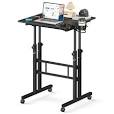 Photo 1 of ENAYPLON SMALL STANDING DESK WITH WHEELS 