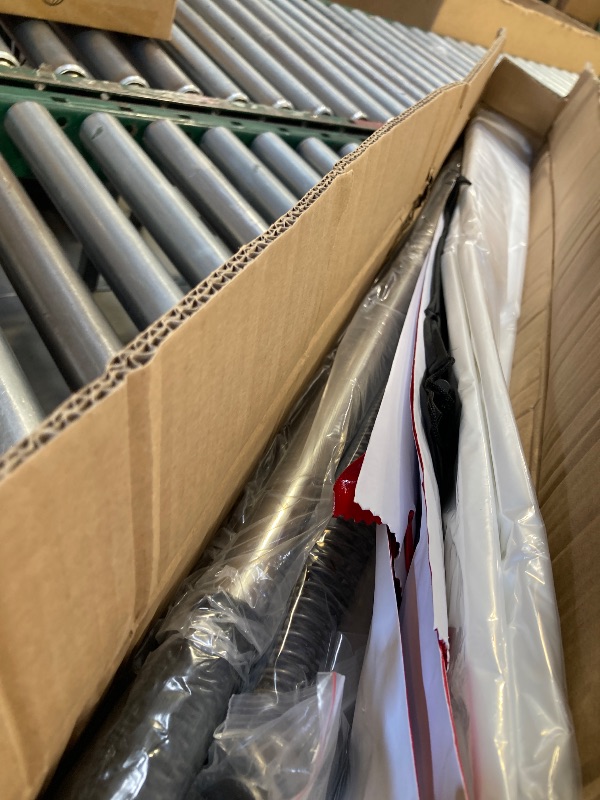 Photo 1 of VEVOR Dust Barrier Poles, Carry Bag, 10 Ft Poles with 4 Telescoping Poles, and 32.8x13.12 Ft Plastic Film