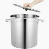 Photo 1 of Polished Stainless Steel 400L/422 qt Stock Pot