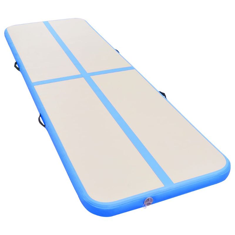 Photo 1 of  Air Track Mat Gymnastics Air Mat with Pump Inflatable Training Mat PVC