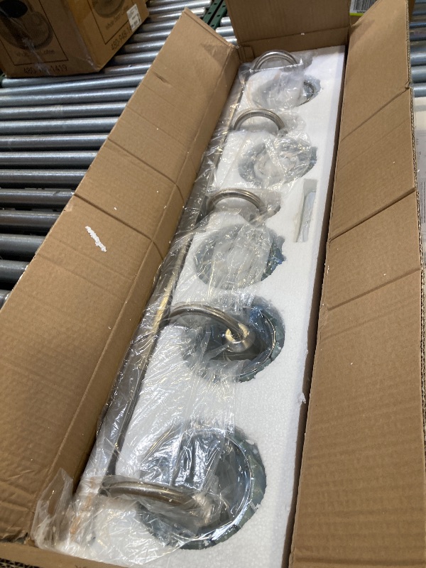 Photo 1 of 5 Light Bathroom Light Fixtures Brushed Nickel