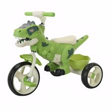 Photo 1 of 




Xuanlur
Xuanlur Kids Ride On Dinosaur Tricycle - 3-Wheel Stable Design, Wide Flash Wheels, Anti-Slip Pedals, Rear Basket, Music & LED Lights, Cycling Training for 3-6 Year Old Boys & Girls (Green)