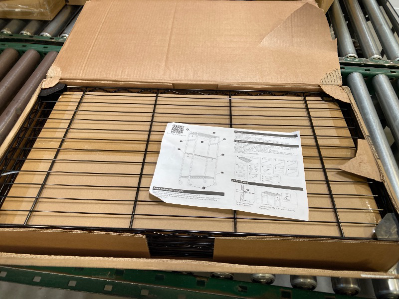 Photo 1 of  3 Tier Heavy Duty Wire Shelving Unit Rack Rolling Cart