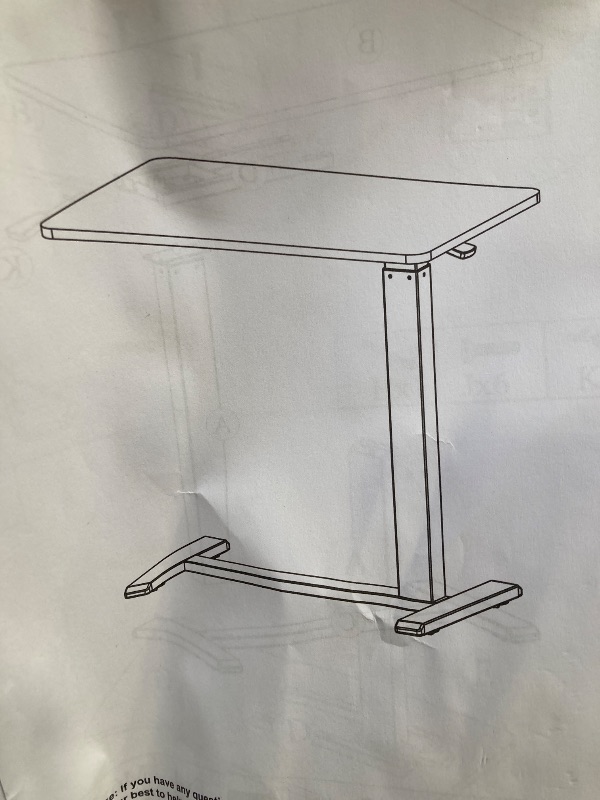 Photo 1 of ywin Mobile Standing Desk