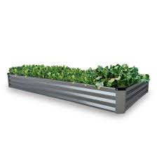 Photo 1 of GARDMAX Galvanized Raised Garden Bed Kit