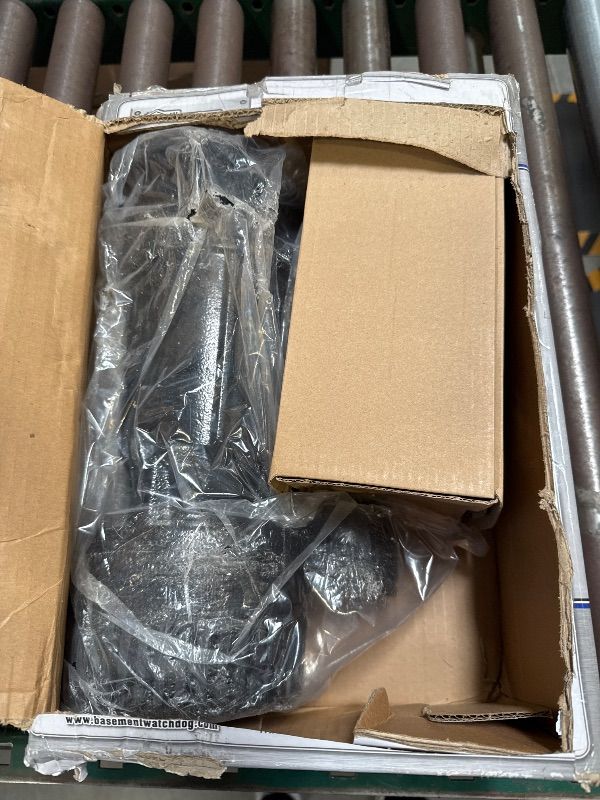 Photo 1 of THE BASEMENT WATCHDOG Model BWT050 ½ HP 4,100 GPH at 0 ft. and 2,770 GPH at 10 ft. Cast Iron/Cast Aluminum Submersible Sump Pump with Caged Dual Micro Reed Float Switch