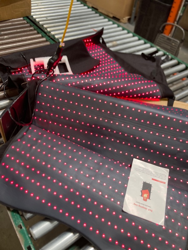 Photo 1 of 2570 LEDs Dual Full Body Red Light Therapy Mat, Eligible Red Light Therapy Blanket, 2570pcs Dual Wavelength LEDs(660nm& 850nm), Premium Leather, Adjustable Timer & Intensity
