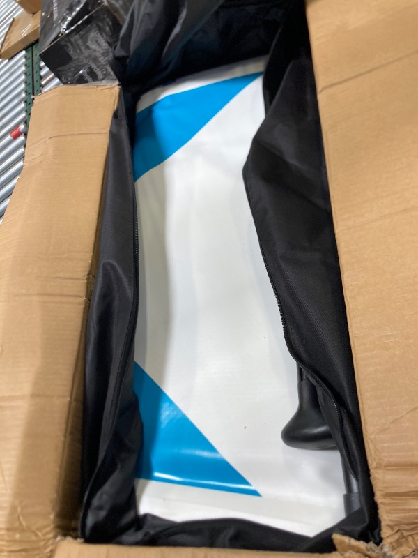 Photo 1 of Inflatable Stand Up Paddle Board – Durable SUP with Adjustable Paddle,Dual Action Pump, Carry Bag, Ankle Leash, Non-Slip EVA Deck – All Skill Levels
