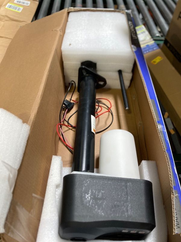 Photo 1 of 5500-7500lbs Electric A-Frame Trailer Jack, 7-Way Connector, 23.2" Vertical Travel, 12V DC,for RV Trailer, Camper
