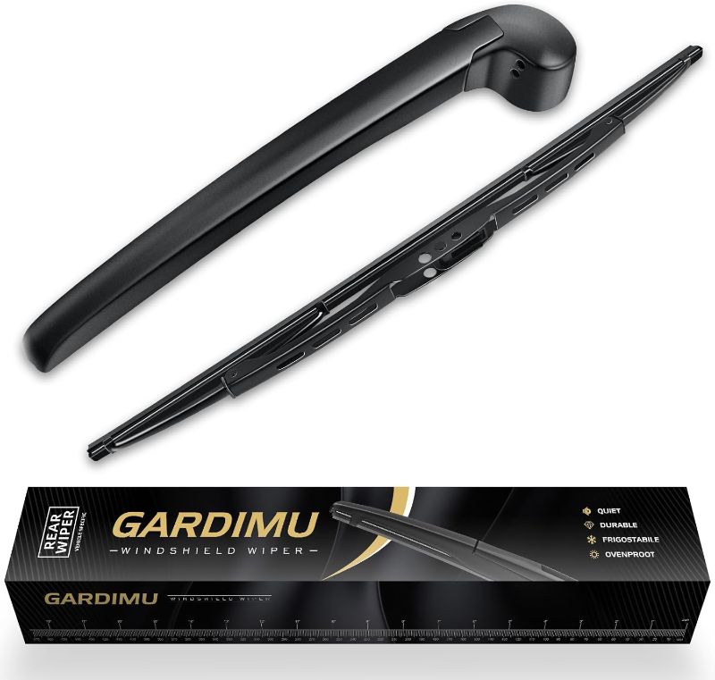 Photo 1 of Rear Wiper Arm Blade Assembly, GARDIMU Rear Wiper Blade and Arm Assembly For Audi Q7 2006-2015
