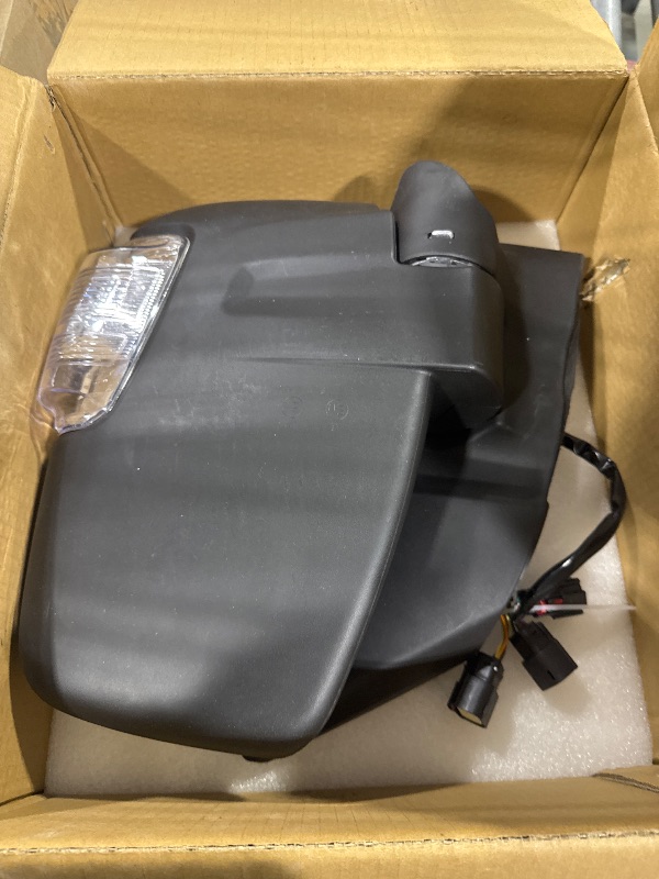 Photo 1 of Replacement Driver Left Side Mirror Power Mirror and Heated With Indicator Fit Ford Transit 150 250 350 from 2015 to Onward
