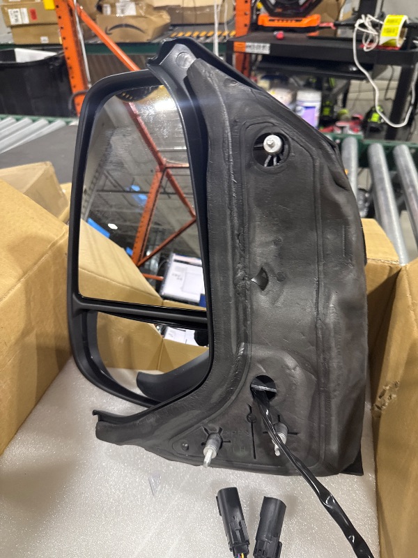 Photo 1 of Replacement Driver Left Side Mirror Power Mirror and Heated With Indicator Fit Ford Transit 150 250 350 from 2015 to Onward
