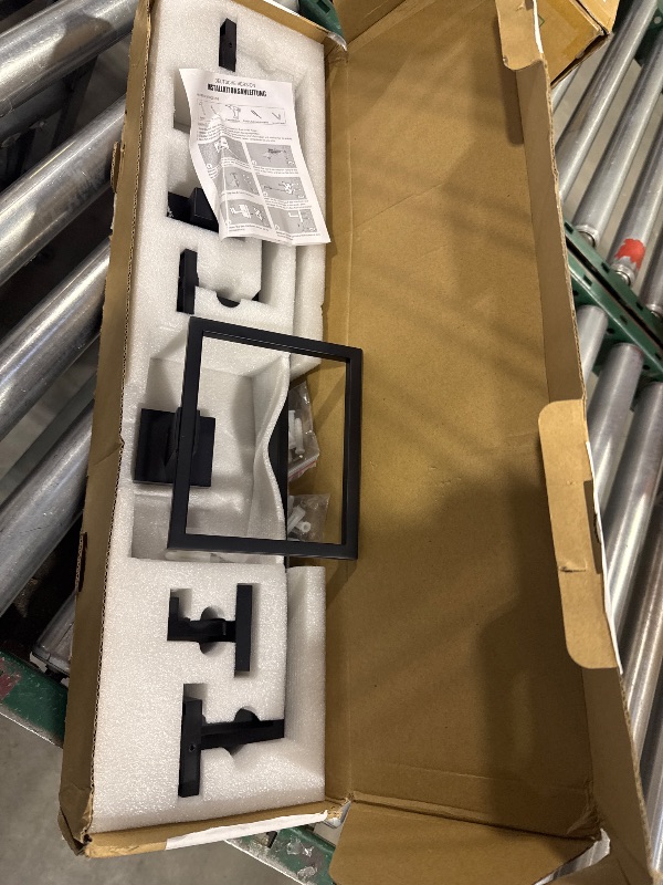 Photo 1 of 5-Piece Bath Hardware Set with Towel Bar