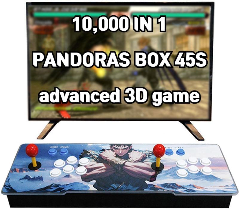 Photo 1 of Generic 10000 Games in 1 3D Pandora Box Arcade Game Console Double Stick
