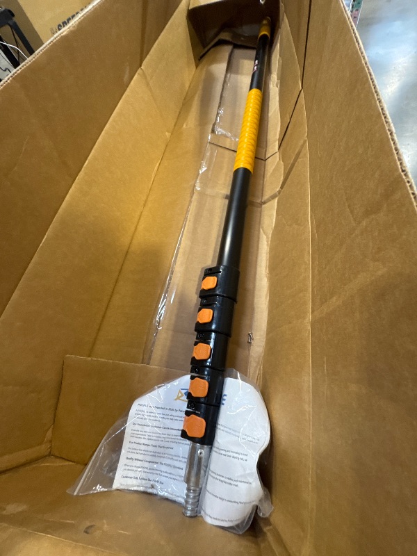 Photo 1 of 5-24 ft Long Telescoping Extension Pole // Multi-Purpose Extendable Pole with Universal Twist-on Metal Tip // Lightweight and Sturdy // Best Telescopic Pole for Painting, Dusting and Window Cleaning
