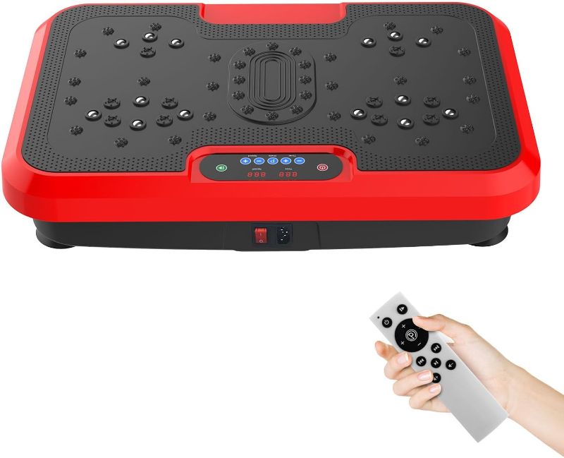 Photo 1 of Vibration Plate Exercise Machine – Full Body Vibration Platform for Weight Loss, Lymphatic Drainage & Muscle Toning – Home Fitness Equipment