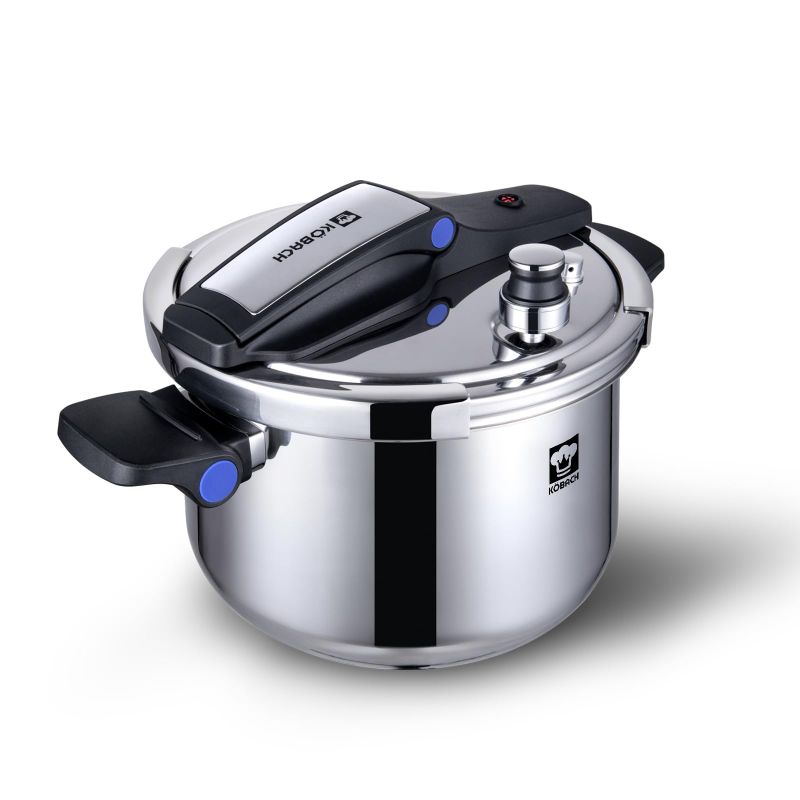 Photo 1 of KOBACH 8QT Stainless Steel Pressure Cooker