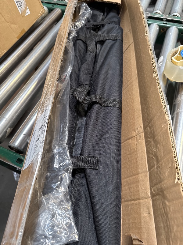 Photo 1 of HYJ-INC Photo Video Studio Photography Backdrop Stand, 8 x 8 ft Adjustable Photo Background Holder, Back Drop Banner Stand Support System Kit with Carry Bag