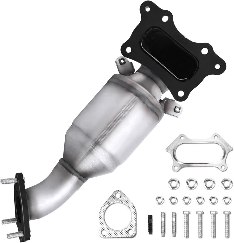 Photo 1 of Front Catalytic Converter Compatible with 2013 2014 2015 2016 2017 Honda Accord, 2015-2016 CR-V L4 2.4L, Direct-fit(EPA Compliant)
