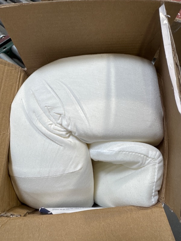 Photo 1 of – Side Sleeping Pillow | Height Adjustable | Ear Pain Relief | CPAP Pillow | Wrinkle Prevention | TMJ | Advanced Memory Foam with Soft Cover (Soft)
