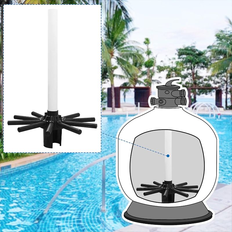 Photo 1 of SX220DA Lateral Assembly with Center Pipe Compatible with Hayward Pro Sand Filter Series S220T
