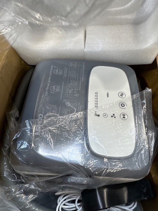 Photo 1 of NEHOO Cold Therapy System, Programable Ice Therapy Machine, Post-Surgery Continuous Cryotherapy Cold Pack, Universal Pad for Knee, Ankle, Cervical, Back and Leg