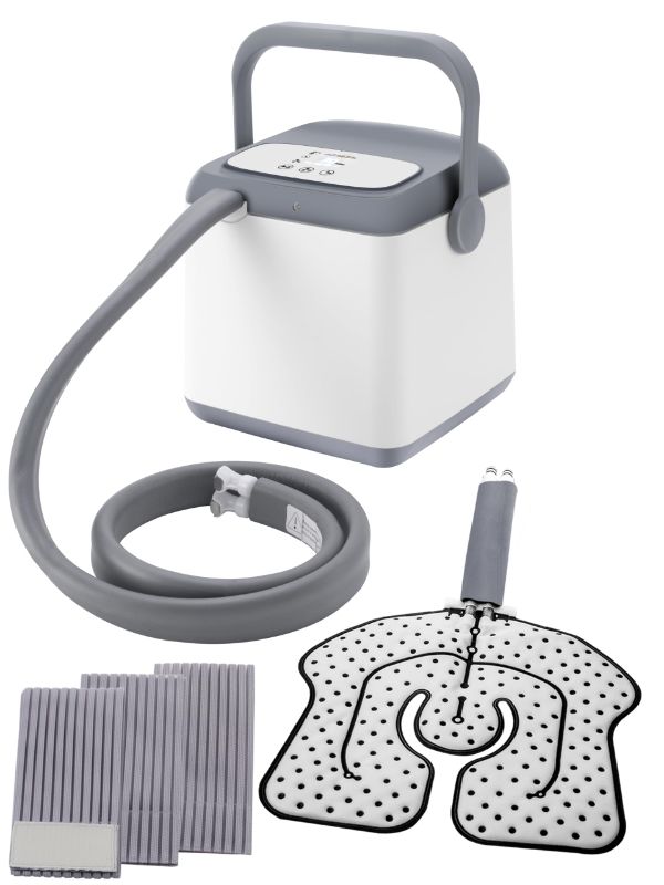 Photo 1 of NEHOO Cold Therapy System, Programable Ice Therapy Machine, Post-Surgery Continuous Cryotherapy Cold Pack, Universal Pad for Knee, Ankle, Cervical, Back and Leg