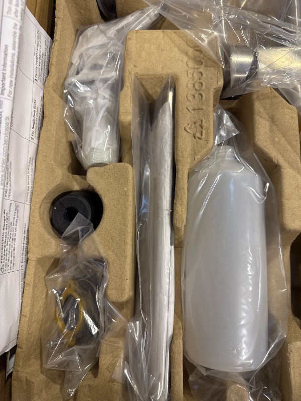 Photo 1 of KOHLER R22867-SD-VS Maxton Pull-Down Kitchen Faucet with Soap Dispenser/Lotion Dispenser, Kitchen Sink Faucet with Pull Down Sprayer, Vibrant Stainless