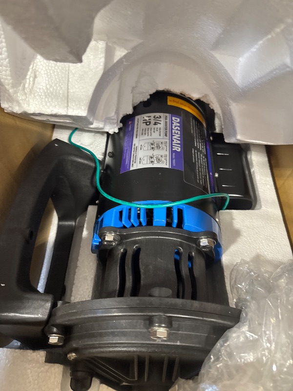 Photo 1 of Booster Pump,3/4 HP Pure Copper Motor with Dual Voltage(115V or 230V),IPX4 Waterproof Compatible for Pressure Side Pool Cleaners Vac-Sweep 280,380,3900
