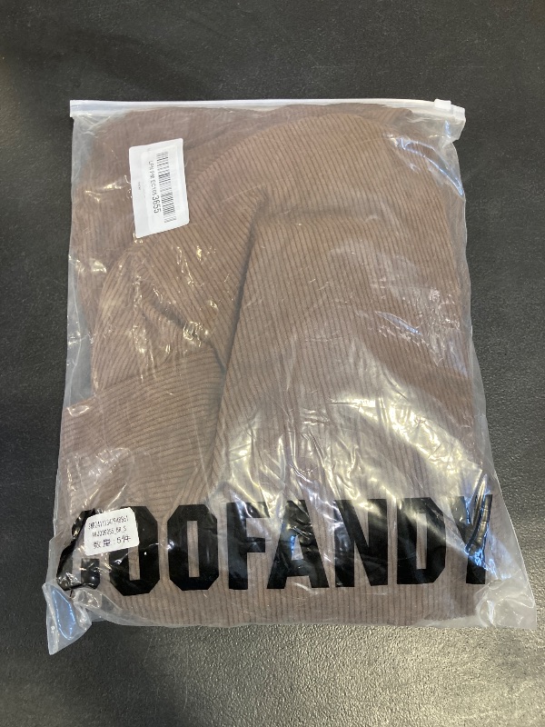 Photo 1 of COOFANDY Stylish Corduroy Jacket for Men Casual Warm Jacket Light Fall Bomber Jackets Brown with Pockets SMALL