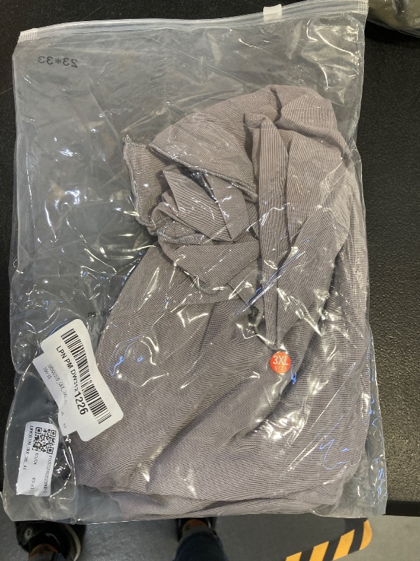 Photo 1 of Aiboria Womens 3/4 Sleeve Sheer Shrug Tie Front Bolero Cropped Cardigan Short Shawl Tops Plus Gray S-XXL 3XL