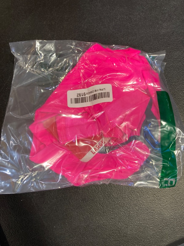 Photo 1 of PUMA Women's Seamless Sports Bra, Big Cat Pink/Black, Large