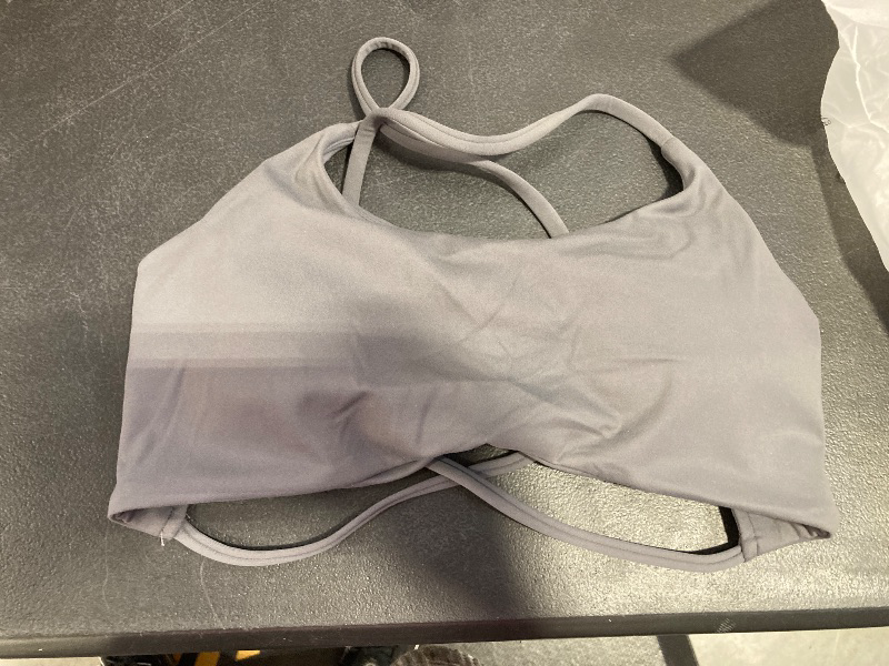 Photo 1 of MEDIUM GREY CROSSBACK SPORTSBRA