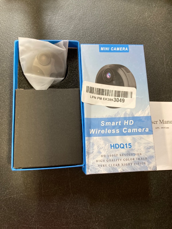 Photo 1 of WiFi Mini Camera -1080P HD WiFi Security Camera -Hidden Cameras - Spy Cam-Indoor Nanny Cam - Surveillance Cameras with Motion Detection and Night Vision - Home Security for Pet with App