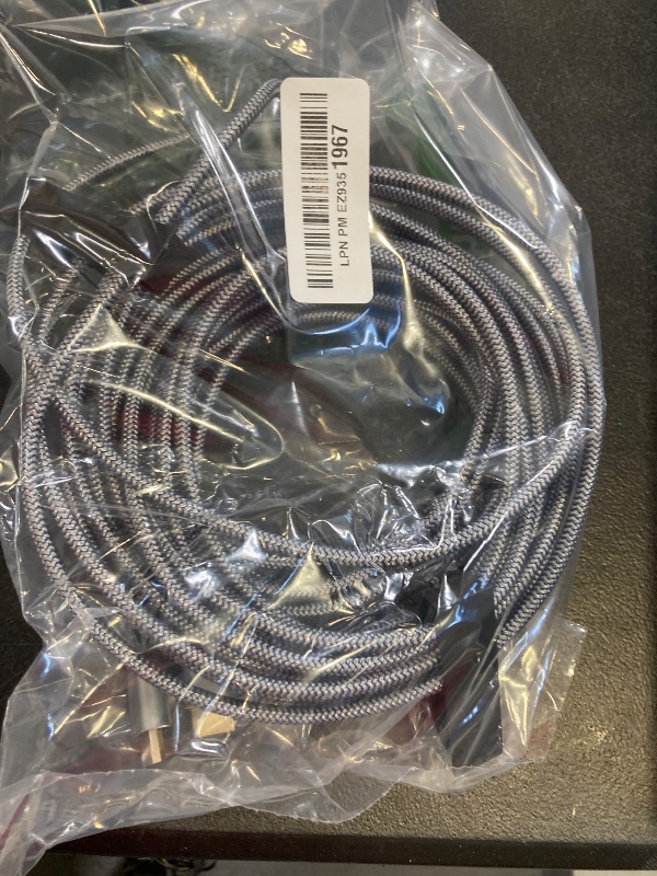 Photo 1 of Highwings Long HDMI Cable 30FT, High Speed 18Gbps 2.0 Braided Cord-Supports (4K 60Hz HDR,Video Ultra HD 4K 3D HDCP 2.2 ARC-Compatible with PS4/3 Roku TV/HDTV/PS5/Blu-ray