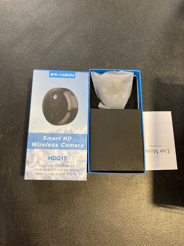 Photo 1 of WiFi Mini Camera -1080P HD WiFi Security Camera -Hidden Cameras - Spy Cam-Indoor Nanny Cam - Surveillance Cameras with Motion Detection and Night Vision - Home Security for Pet with App