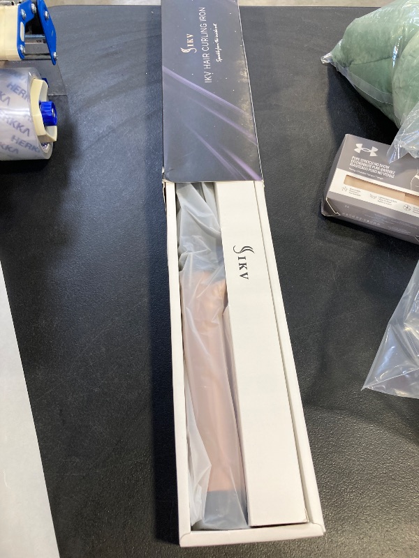 Photo 1 of 1 1/2 inch Extra Long Barrel Curling Iron, 1.5 Inch Large Barrel for Long Hair Ceramic Tourmaline