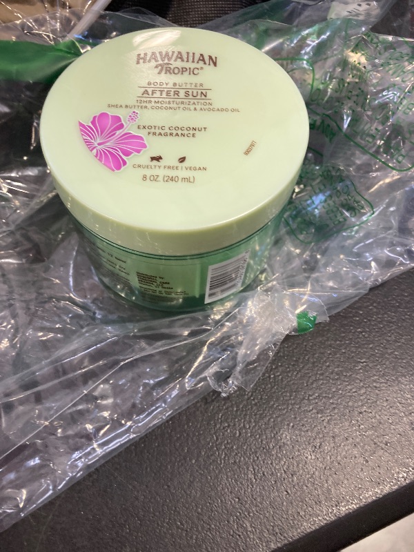 Photo 1 of Hawaiian Tropic After Sun Body Butter with Coconut Oil, 8oz | Hawaiian Tropic After Sun Lotion, Beach Essentials, Summer Vacation Essentials, Tan Extender Lotion, Coconut Body Butter, 8oz