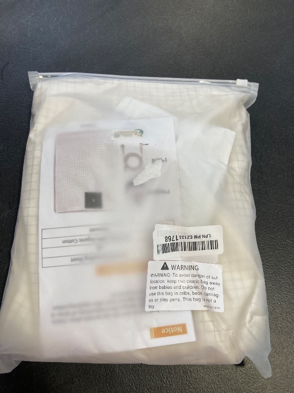 Photo 1 of Yonwold Organic Grounding Sheet 10% Silver Full/Double for Bed Sleeping Therapy with Safest Ground Adapter and Connection Cord 54X75 INCH
