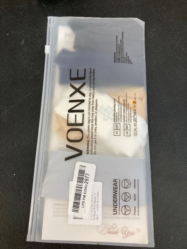 Photo 1 of voenxe Seamless Women Underwear Thongs,No Show Ladies Thong,Invisible No Line Breathable Comfortable Panties Undies,Womens No Seam Soft Wide Gusset Tanga,Legging Underpants for Woman 5-Pack