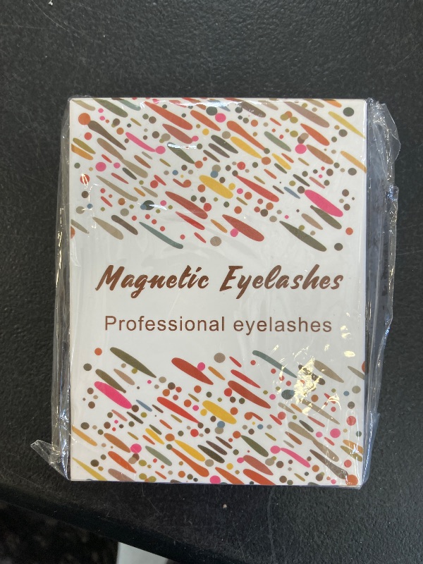 Photo 1 of Natural Look Magnetic Eyelashes Kit, 3 Pairs Reusable Double Sided Magnetic Lashes With Applicator and Mirror, Easy To Wear And Remove, No Glue Needed Strip Lashes, Black Faux Cils by EMEDA