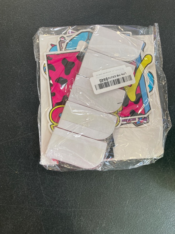 Photo 1 of DTOFOOT 10 Pcs 90s Party Decorations, 90s Retro Honeycomb Centerpieces Back to 90s Party Table Centerpieces 1990s Vintage Birthday Party Favors Supplies 90s Themed Party Decorations