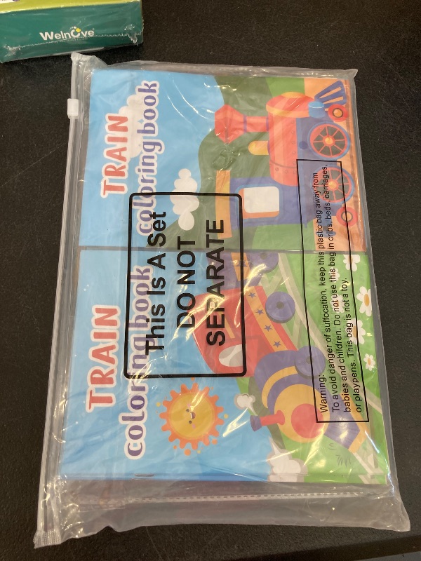 Photo 1 of Faccito 24 Pcs Train Coloring Books Bulk Party Favors Trains Mini DIY Art Drawing Book, Drawing DIY Art Painting Color Booklet Goody Bags Fillers Games Party Favors