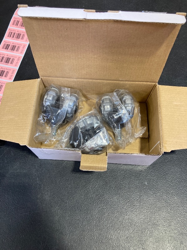 Photo 1 of Office Chair Wheels Replacement-2 Inch Heavy Duty Caster Wheels,Quick & Quiet Rolling Chair Casters (Set of 3),Desk Chair Wheels Universal Fit,Safe for All Floor or Carpet