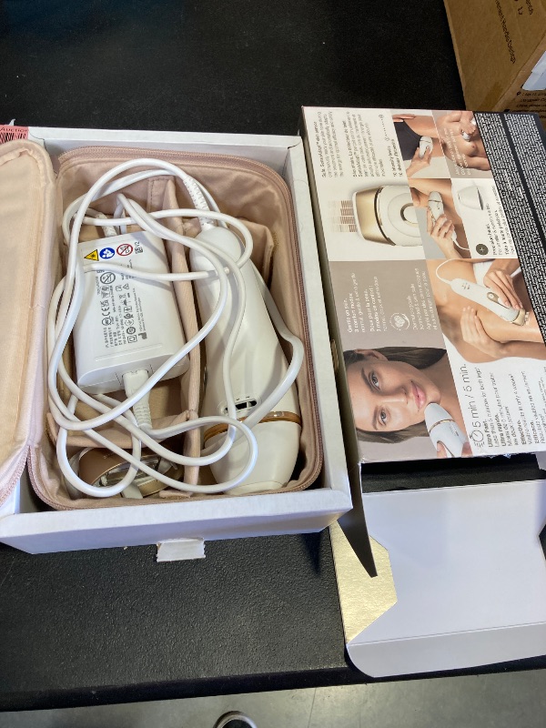 Photo 1 of Braun Smart IPL, Silk·Expert Pro 5: at Home Laser Hair Removal for Women and Men, Permanent Visible Hair Reduction in Hair Regrowth for Body & Face, with Venus Swirl Razor, Corded, IPL5137