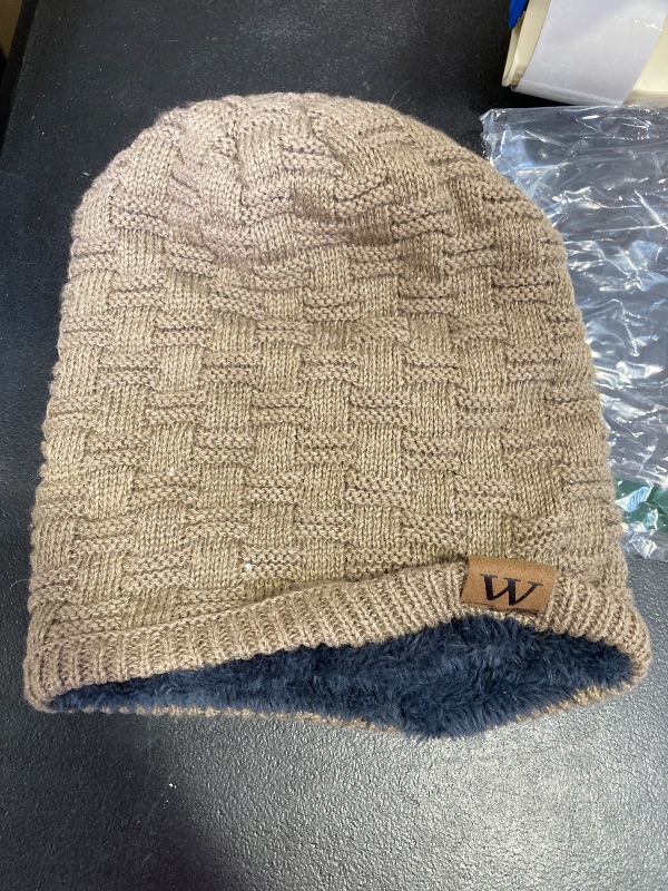 Photo 1 of soft fuzzy beanie 