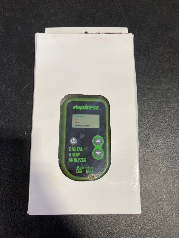 Photo 1 of Luster Leaf 1885 Digital 4-Way Analyzer