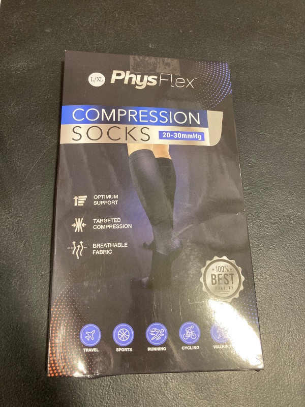Photo 1 of Compression Socks for Women & Men (20-30 mmHg) Support for Travel, Nurses, Pregnancy, Shin Splints, Sports and Everyday Wear
